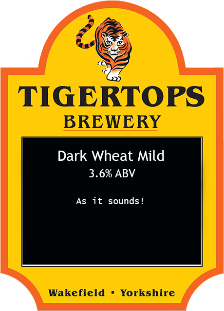 Dark Wheat Mild by Tigertops Brewery, Wakefield